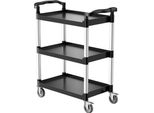 Carrello Multiuso 136 Kg - Carrello Di Servizio A 3 Stadi - Carrello Portautensili 880X410X990 Mm - Carrello Di Trasporto Ad Alta Capacità Di Carico