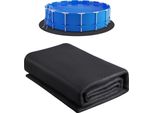 Sottotappeto Per Piscina 5,5 M - Telone Di Protezione Per Piscina Fuori Terra - Tappeto Rotondo Per Piscina