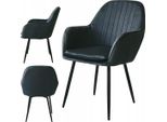 Ekspand | Sedia In Velluto BL208 Queen - Grigio Scuro - Imbottita - Design Moderno - Alto Comfort