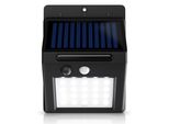Bearware Luce Solare A Led, Lampada Solare Per Esterni Con Rilevatore Di Movimento E Batteria Ricaricabile Da 1200 Mah, IP54, Interruttore On/Off, Led Integrato, Bianco Freddo, Luce Da Parete, 20 Led Smd, Raggio D'azione Del Sensore Fino A 5 M, 250 Lumen, 6500K