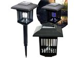 Lampada Solare Da Giardino 2In1 Solare Insetticida Led Lanterna Luce Zanzara Per Esterni, Cortili, Giardini, Prato Blixtar