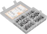 250PCS Rivetto Dado 304 In Acciaio Inox Testa Piatta Inserire Dado Assortimento Kit M3 M4 M5 M6 M8 M10