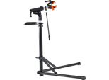 Succebuy Cavalletto In Alluminio Per Riparazioni Di Biciclette, Regolabile In Altezza, Con Vassoio Magnetico Per Gli Attrezzi E Braccio Telescopico, Cavalletto Pieghevole Per Biciclette Da Usare A Casa E In Officina