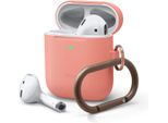 Elago Custodia Slim Hang Per Airpods 1 E Airpods 2, Colore Pesca