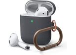 Elago Custodia Skinny Hang Per Airpods 1 E Airpods 2, Grigio Scuro