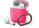 Elago Custodia Skinny Hang Per Airpods 1 E Airpods 2 Rosa Neon