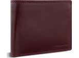 Bugatti Pelle Portafoglio Savona Wallet With Flap 8CC Bordeaux