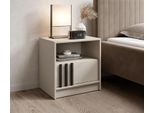 Comodino Marfa - Cashmere / Nero