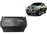 Protezione Antincastro In Acciaio Per Radiatore Mitsubishi L200