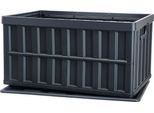 Succebuy Scatola Professionale Pieghevole 65L Scatole Di Stoccaggio Con Coperchio Scatole Pieghevoli Scatole Impilabili Scatola Di Trasporto Con Maniglia Per Stoccaggio E Trasporto 3-Pack