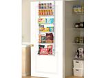 Organizzatore Per Dispensa A Parete - Portaspezie A 6 Livelli In Bianco Per La Cucina