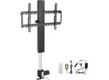 Succebuy Sollevatore Tv Motorizzato, Lunghezza Corsa 20 Pollici, Supporto Tv Motorizzato Per Tv Da 28-32 Pollici, Altezza Regolabile Con Telecomando, Portata 132 Libbre, Telecomando Wireless, Nero