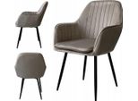 Ekspand | BL208 Sedia Queen In Velluto - Beige - Design Moderno - Imbottita E Confortevole
