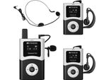 Retekess T130U (T130 4Rd) Sistema Di Guida Turistica, Cuffie Per Guida Turistica, Audioguida, Trasmissione Digitale Con Qualità Audio Ad Alta Risoluzione