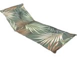 Cuscino Universale Per Sdraio "Palme"" Con Cinghia Di Regolazione - 190 X 60 Cm - Cuscino Per Sdraio In Multicolore Con Cinghia Di Regolazione"