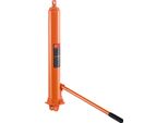 Succebuy Martinetto Idraulico Da 3 Tonnellate Con Pistone Lungo, Cilindro Di Sollevamento Motore Con Pompa A Pistone Singolo E Base A Forcella, Cilindro Idraulico A Pistone Per Garage, Gru Da Officina, Azienda Agricola, Uso Meccanico