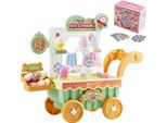 Set Di Gioco Di Ruolo Con Furgoncino Dei Gelati Da 27 Pezzi Per Bambini Dai 3 Anni In Su - Set Di Giocattoli Per Gelateria