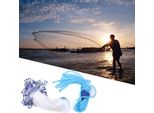 Rete Da Pesca In Nylon Monofilamento Stile Americano Outdoor Handcast Mesh3Meter