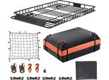 Portapacchi - Cestino Da Tetto 1625X990X105Mm - Portapacchi Per Bagagli - Cestino Universale Da Tetto Per Auto