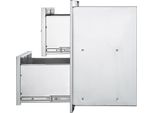 Succebuy Cassetti Per Cucina Da Esterno, 18 L X 20,6 A X 12,7 P Pollici, Doppi Cassetti Da Incasso Per Grigliate, In Acciaio Inox Con Maniglia Per Cucine Da Esterno, Postazioni Grill Per Patio