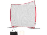 Rete Backstop Succebuy, Rete Barriera Sportiva 12 X 9 Piedi, Attrezzo Ginnico Portatile Con Borsa Per Il Trasporto, Schermo Di Allenamento Per Baseball, Softball, Calcio, Hockey, Lacrosse, Ideale Per L'uso In Giardino