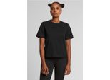 Urban Classics T-Shirt Damen Ladies Organic Boxy Tee Schwarz S
