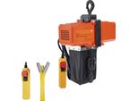 Succebuy Paranco Elettrico A Catena Da - 1100 Lbs Di Capacità Di Sollevamento E 15 Ft Di Corsa. Con Una Velocità Di 9,2 Piedi/Min, 230 V Monofase, Catena G100 E Telecomando Con Cavo Da 10 Piedi. Ideale Per Garage, Negozi