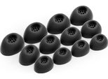 Okuli 12 X Gommini Auricolari In Silicone Ricambio Per Jabra Elite 10 Auricolari Cuffie In Nero