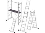 Trabattello A Scala In Alluminio Kadax 320 Cm