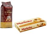 Marlenka® Duopack - Palline Al Miele Con Noci (1 X 235 G) + Caffè Crema (1 X 500 G) - Chicchi Di Caffè