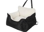 Aopunly Seggiolino Auto Per Cani Robusto Seggiolino Auto Per Cani Di Piccola Taglia - Impermeabile Seggiolino Auto Per Cani Patchwork Bianco E Nero Per Sedili Posteriori E Anteriori