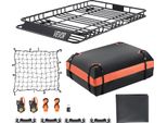 Vevor Cesto Portatutto Cesto Portatutto Per Auto (1625 X 990 X 105 Mm) Portatutto Universale (Carico Massimo 113,4 Kg), Portatutto Per Camion Suv