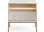 Comodino Ilaria - Cashmere / Rovere Wotan