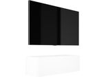 Cabinet Tv : Bianco Opaco, 100 X 34 X 32 Cm