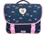 Zaino Vadobag Bacio Latteo Arcobaleni Radianti In Un Simpatico Design Blu Taglia Unica