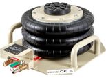 Succebuy 3 Ton Triple Bag Air Jack 6600 Lbs Fast Lifting Jack Pneumatico Con Maniglie Laterali Per La Riparazione Del Garage Auto (Beige)