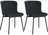 Howhomely Sedie Da Cucina Set Di 2 Sedie Da Pranzo Grafite Sedie Moderne