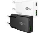 Goobay Slim 2-Ports Usb Gan Oplader 25W Pd Hvid