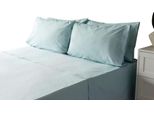 Belledorm - Lenzuolo Matrimoniale, Percalle BM401 (Letto Singolo) (Colore Uovo D'anatra)