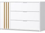 Cassettiera Combinata Turbo - Rovere Artigianale / Bianco