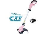 Makita Ur 100 Dzp Tagliabordi A Batteria 12 V Max. 260 Mm Rosa Solo - Senza Batteria, Senza Caricabatterie