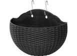 Vaso Strend Pro, Con Due Ganci, Colore Nero, 26X14X20 Cm