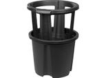 Vaso Strend Pro, Per Patate, Colore Nero, 35X28 Cm