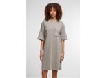 Abito Urban Classics Di Media Lunghezza Ladies Ladies Washed Jersey T-Shirt Dress Grey S