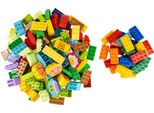 Lego® Duplo 100 Mattoncini + 25 Mattoncini 2X4 Colorati Nuovo! Quantità 125 Pezzi