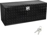 Succebuy Cassetta Portaoggetti Sottoscocca Da 60" X 24"" X 24"", Robusta Cassetta Porta Attrezzi In Alluminio Con Piastra Diamantata E Serratura, Cassetta Impermeabile Per Rimorchi, Chiusura Con Maniglia A T Per Camion, Furgoni, Rimorchi"