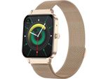 Inf Smartwatch MX7: Chiamate Bluetooth E Monitoraggio Della Salute Oro