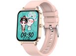 Inf MX7 Smartwatch: Chiamate Bluetooth E Monitoraggio Della Salute Oro