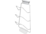 3 Tier Wall Mounted Pan Lid Storage Rack Pot Cover Organizer Holder Kitchen Accessories (Avec Plateau De Stockage D'eau)