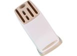 Portacoltelli In Plastica Salvaspazio Coltelli Drenante Organizzatore Stand Per Cucina Contatore Coltelli Stoccaggio